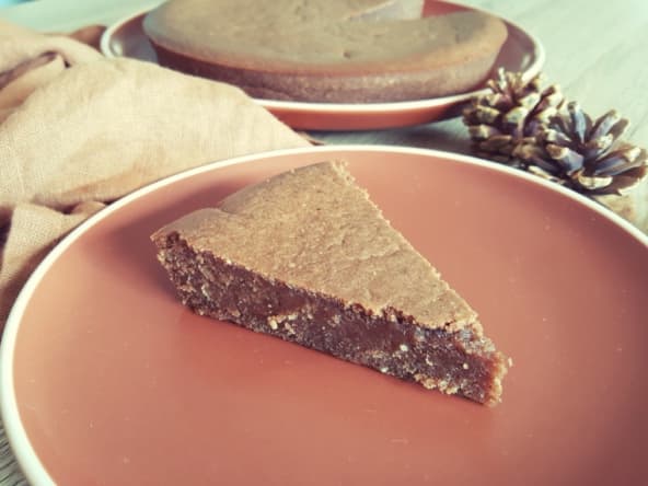 Fondant chocolat noisette vegan, sans lactose