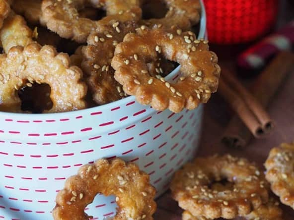 Couronnes au Sésame (bredele)