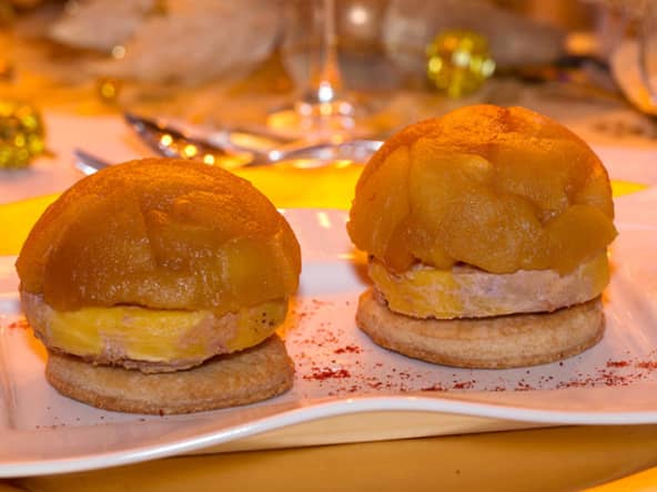 Minis Tatins de pomme au foie gras : une entrée de fête