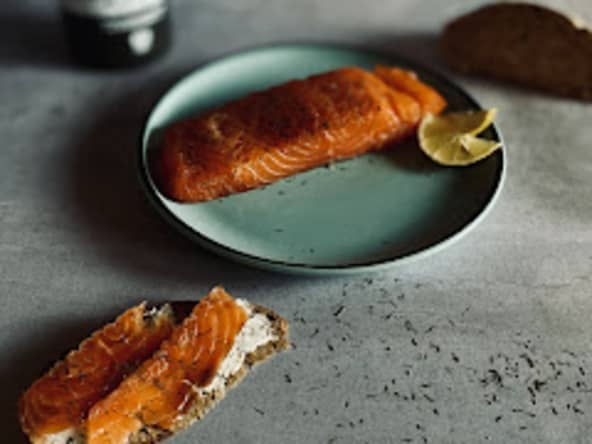 Saumon gravlax à la scandinave
