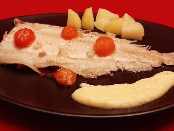 Cuisson de la limande-sole au four