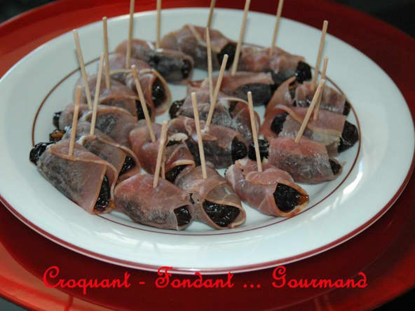 Pruneaux au bacon pour un apéro sucré salé