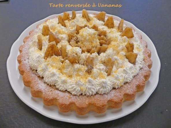Tarte renversée à l'ananas et au mascarpone