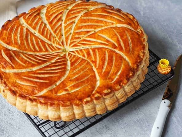 Galette de l'Epiphanie Pistache Framboise