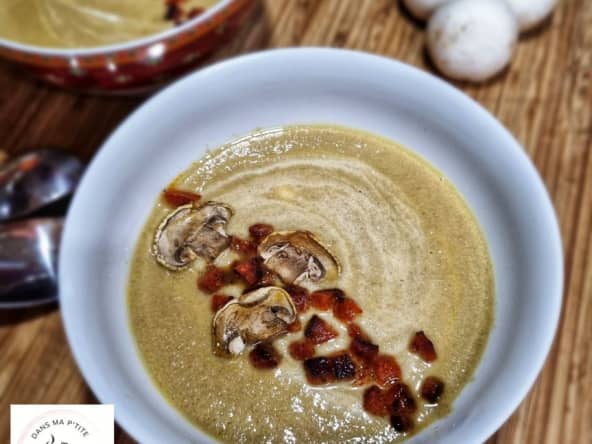 Velouté de champignons au chorizo (au Companion ou non)
