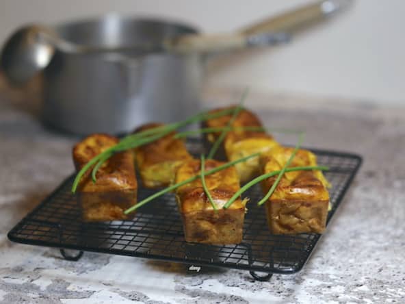 Mini cake  anti-gaspi au reste de soupe