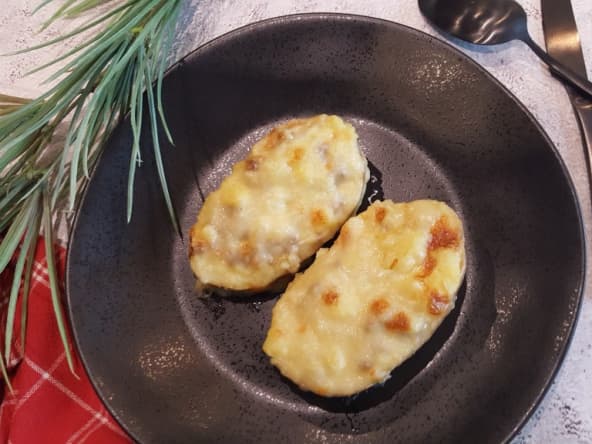 Pommes de terre au four farci façon aligot