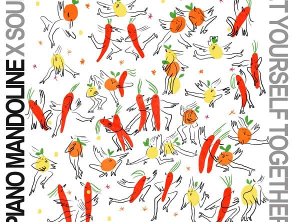 Orge crémeuse à la carotte croquante et sauce vierge aux agrumes