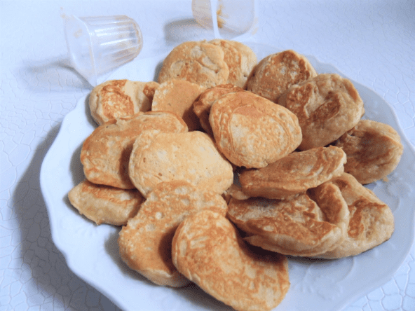 Pancakes au flan au caramel "Flanby"