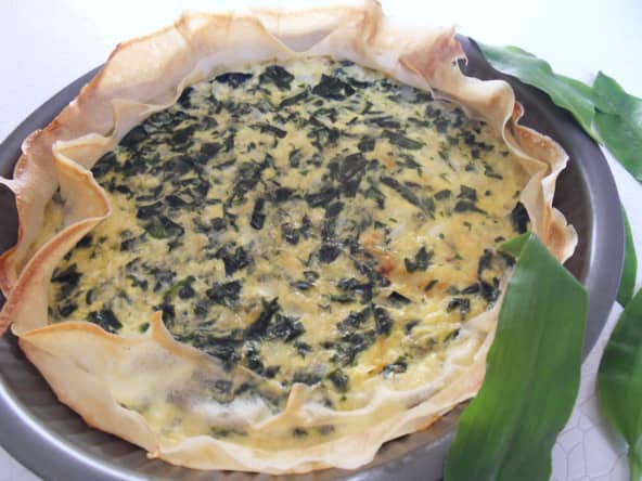 Brick’quiche à l’ail des ours bien : ça croustille !