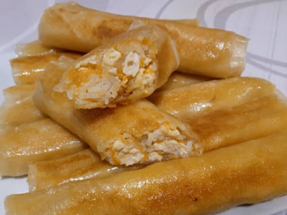 Les cigares en feuilles de bricks au poulet