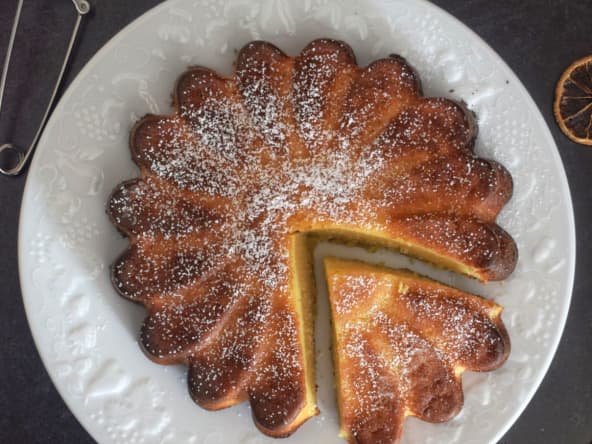 Gâteau au jus d'orange bien moelleux