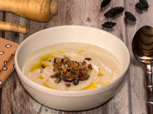 Velouté de panais à la fève de Tonka : une belle association de saveurs