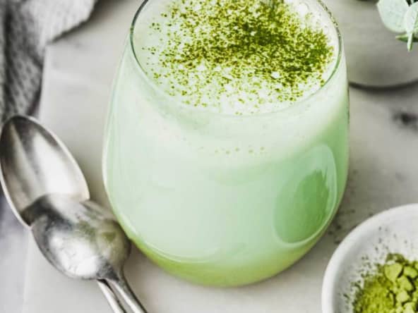 Thé vert Matcha Latte : la recette maison facile