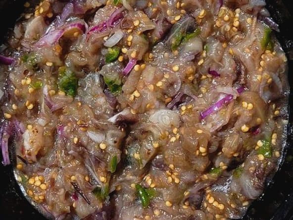 Rougail bringelle (Aubergine) comme à la Réunion (974)