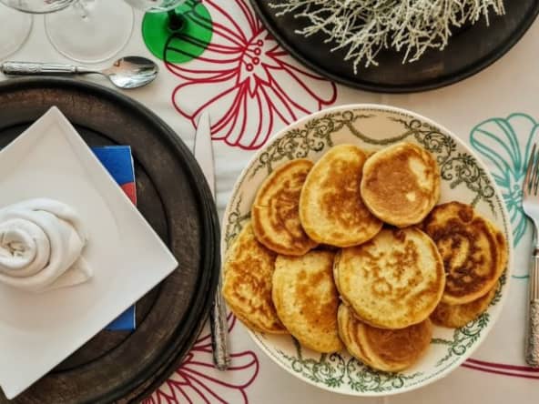 Blinis légers aériens, sans temps de repos