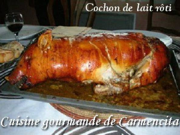 Cochon de lait rôti : un plat de fête