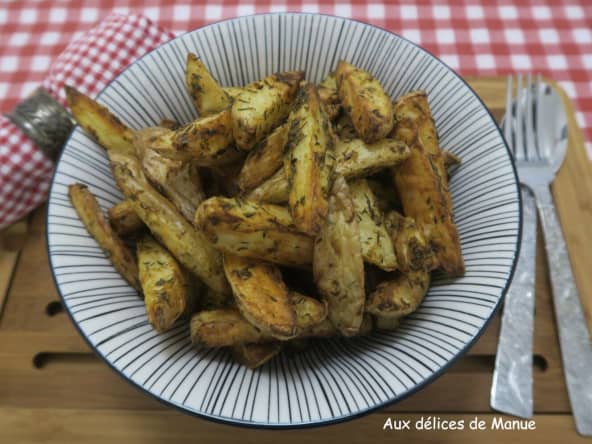 Potateos croustillantes au thym et paprika, à l'Extra Crisp ou pas