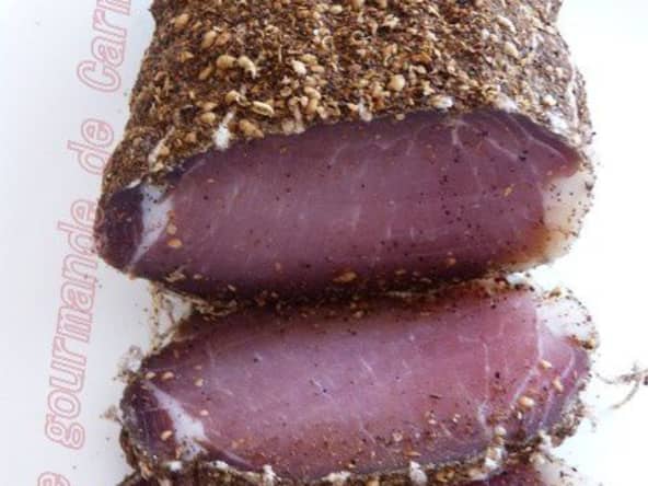 Bacon séché : une charcuterie maison