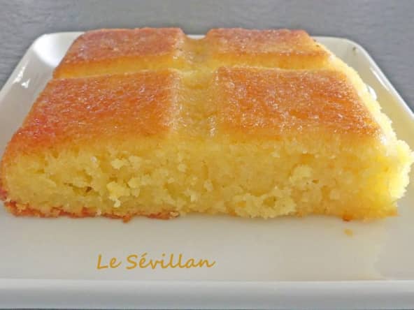Le Sévillan : une gâteau à l'orange