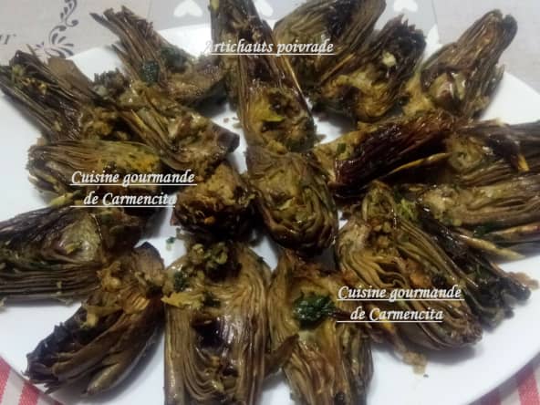 Petits artichauts Poivrade en persillade (artichauts à la juive)