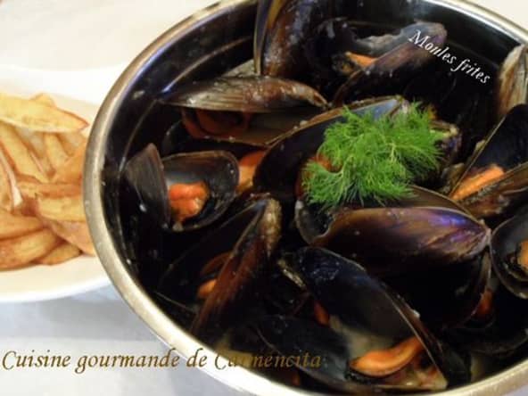 Moules frites comme dans le Nord