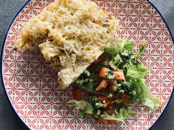 Mac and cheese d'après le Chef britannique Jamie Oliver