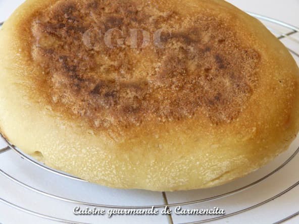 Pain plat chinois bien moelleux