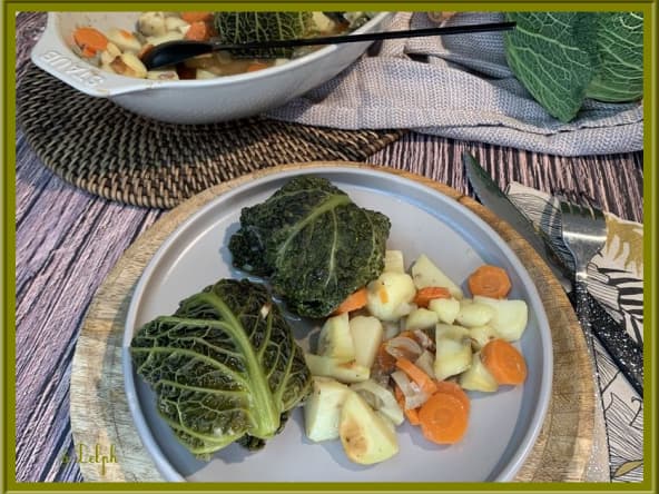 Paupiettes de chou farcies au bœuf