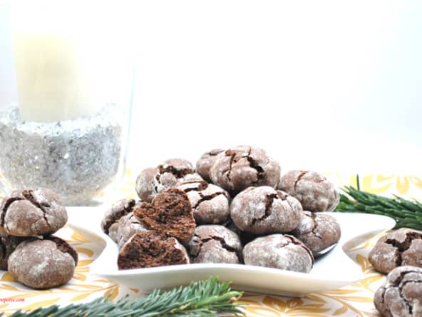 Crinkles pour un goûter au chocolat