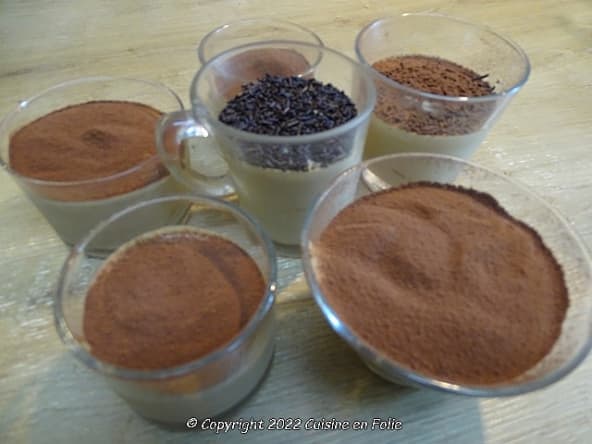 Mousse toute légère au café