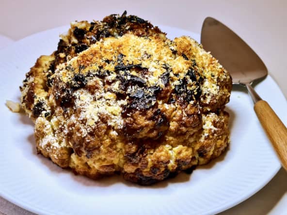 Accompagnement : un chou-fleur rôti surprise