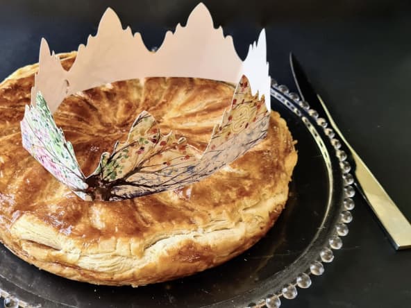 Galette des rois aux pommes rôties d'après Gaston Lenôtre 