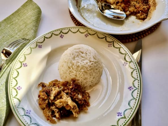 Gratin de barbes de coquilles saint-jacques