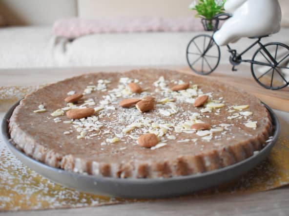 Galette des rois crue vegan et sans gluten