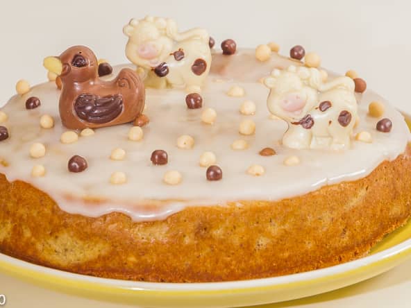 Gâteau facile aux amandes et à la liqueur d’orange