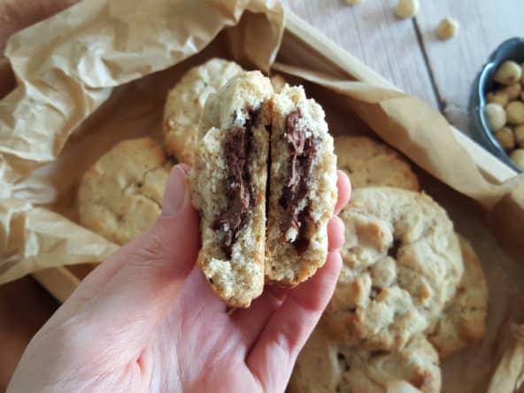 Nutty sablé chocolat noisettes