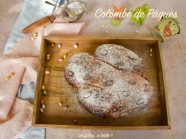 Brioche colombe de Pâques