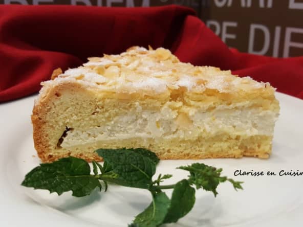 Tarte italienne ricotta et citron
