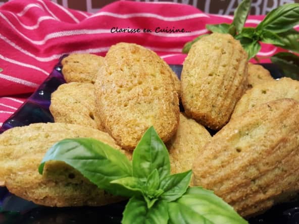 Madeleines salées au pesto pour l'apéro