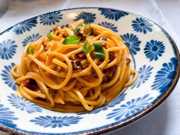 Pâtes au gochujang un peu comme en Corée