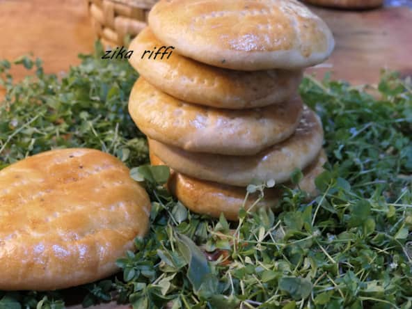 Galettes de pâques et du printemps à la fleur d'oranger
