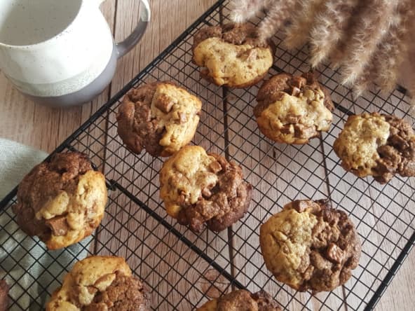 Cookies bi-goût au cacao