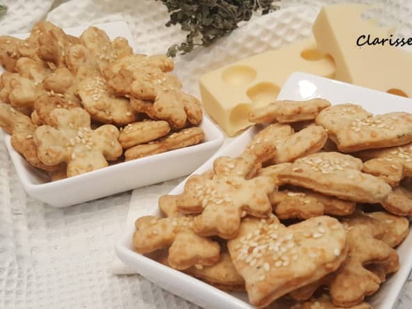 Biscuits apéritifs à l’emmental