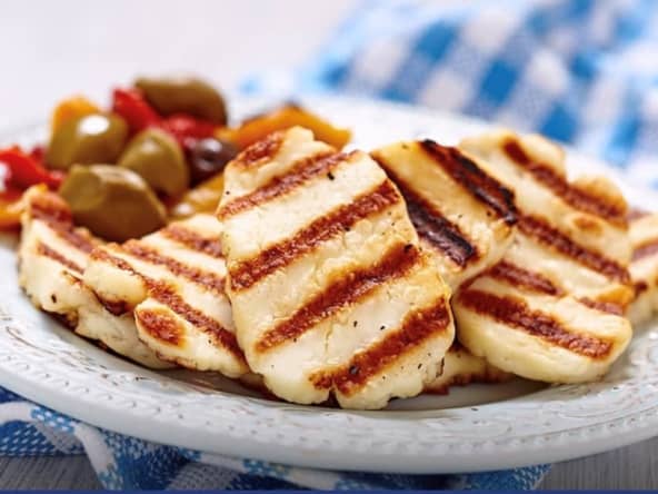 Halloumi Grillé à l'ail