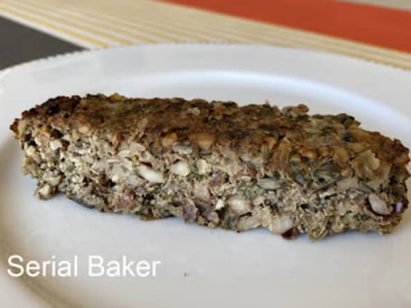 Rôti vegan de noix au miso