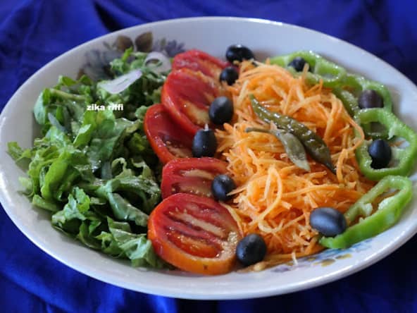 Salade estivale bônoise "slalet el khass"