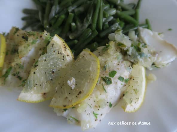 Dos de cabillaud rôti au citron - une recette simple et fraîche