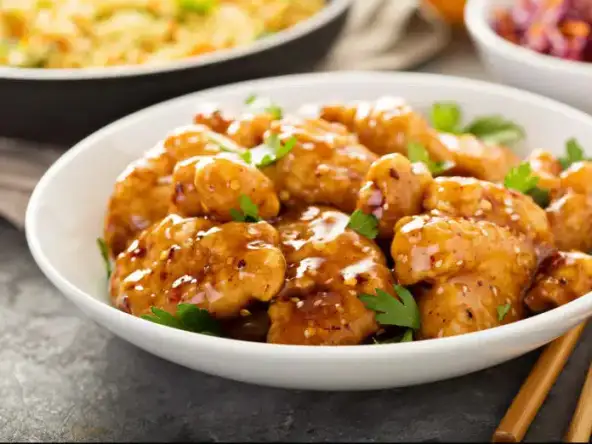 Morceaux de poulet aigre-doux à la sauce soja et au miel