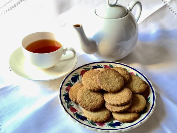 Sablés peu sucrés au sarrasin